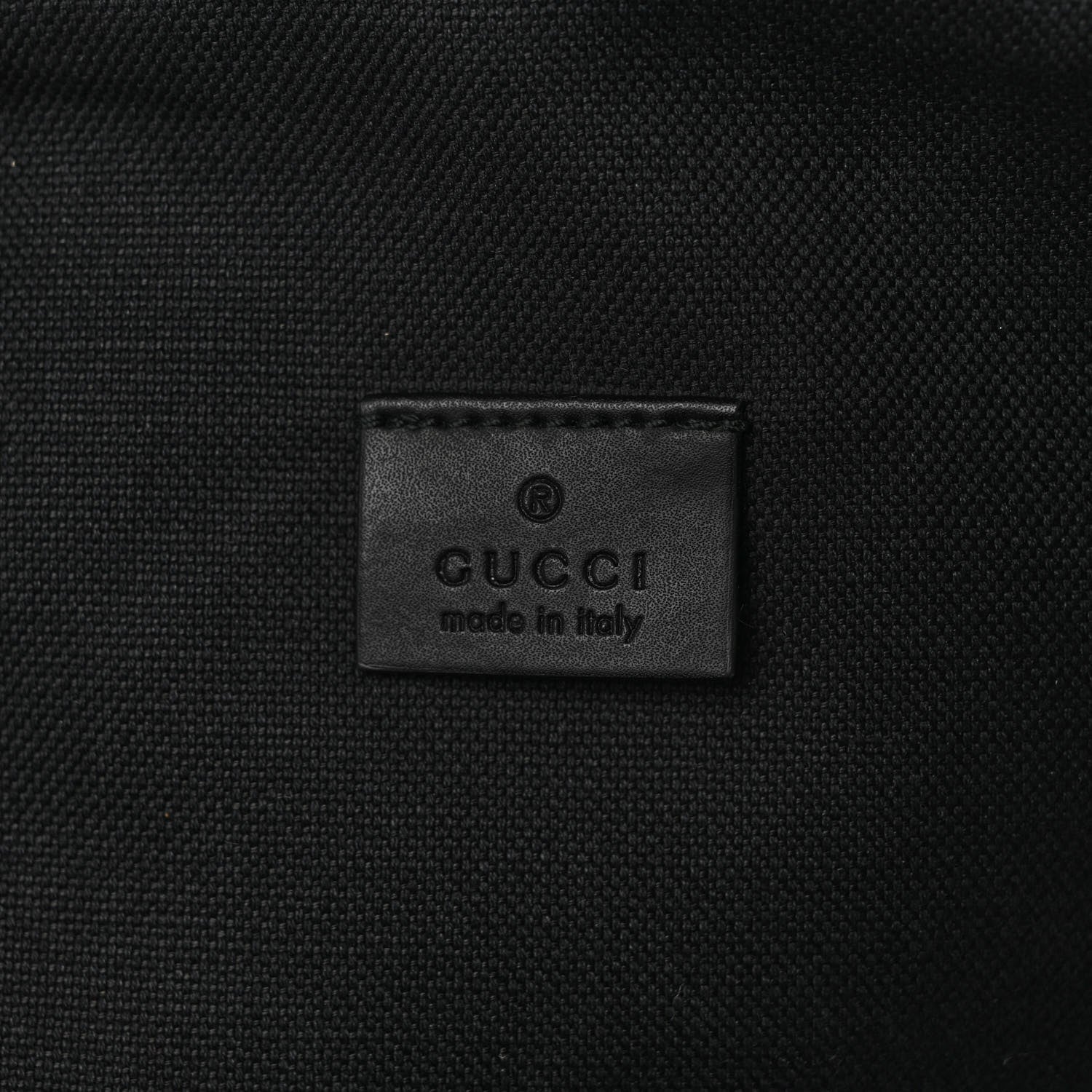 Gucci GG Supreme Monogram Web Belt Bag Black Grey 5 of 10