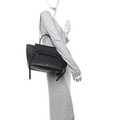 Celine Grained Calfskin Mini Belt Bag Black 2 of 11