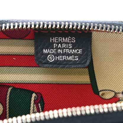 Hermes Epsom Silk'in Coin Purse Bleu Indigo 6 of 9