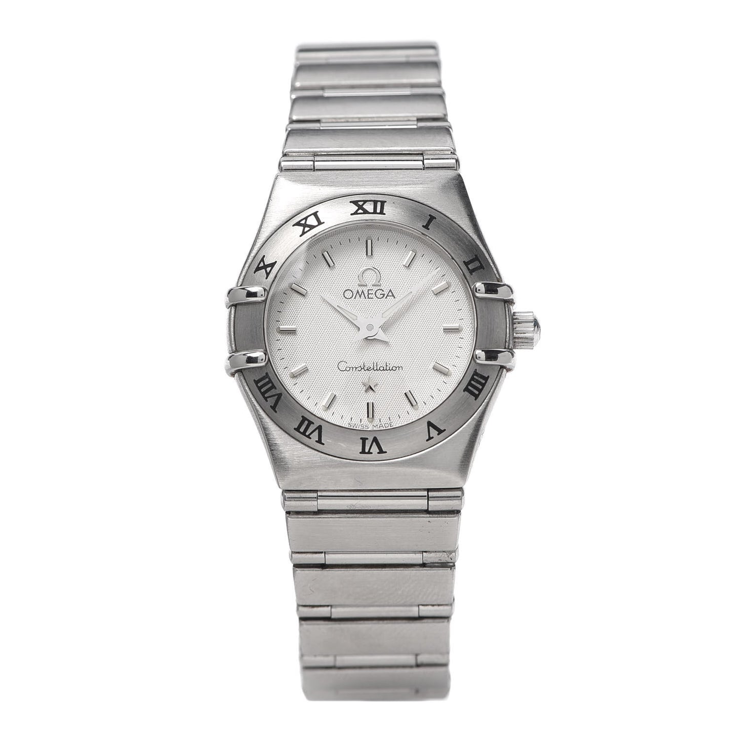 Stainless Steel 22mm Constellation Quartz Watch White 1562.30