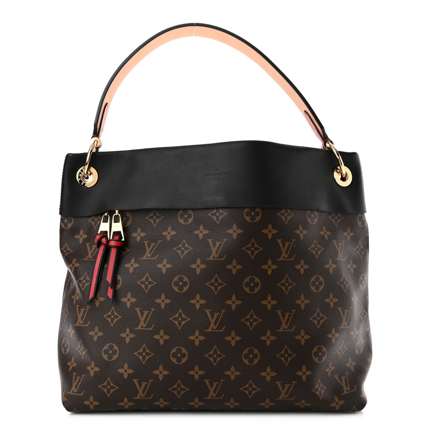 Louis Vuitton Monogram Tuileries Hobo Black 1 of 10