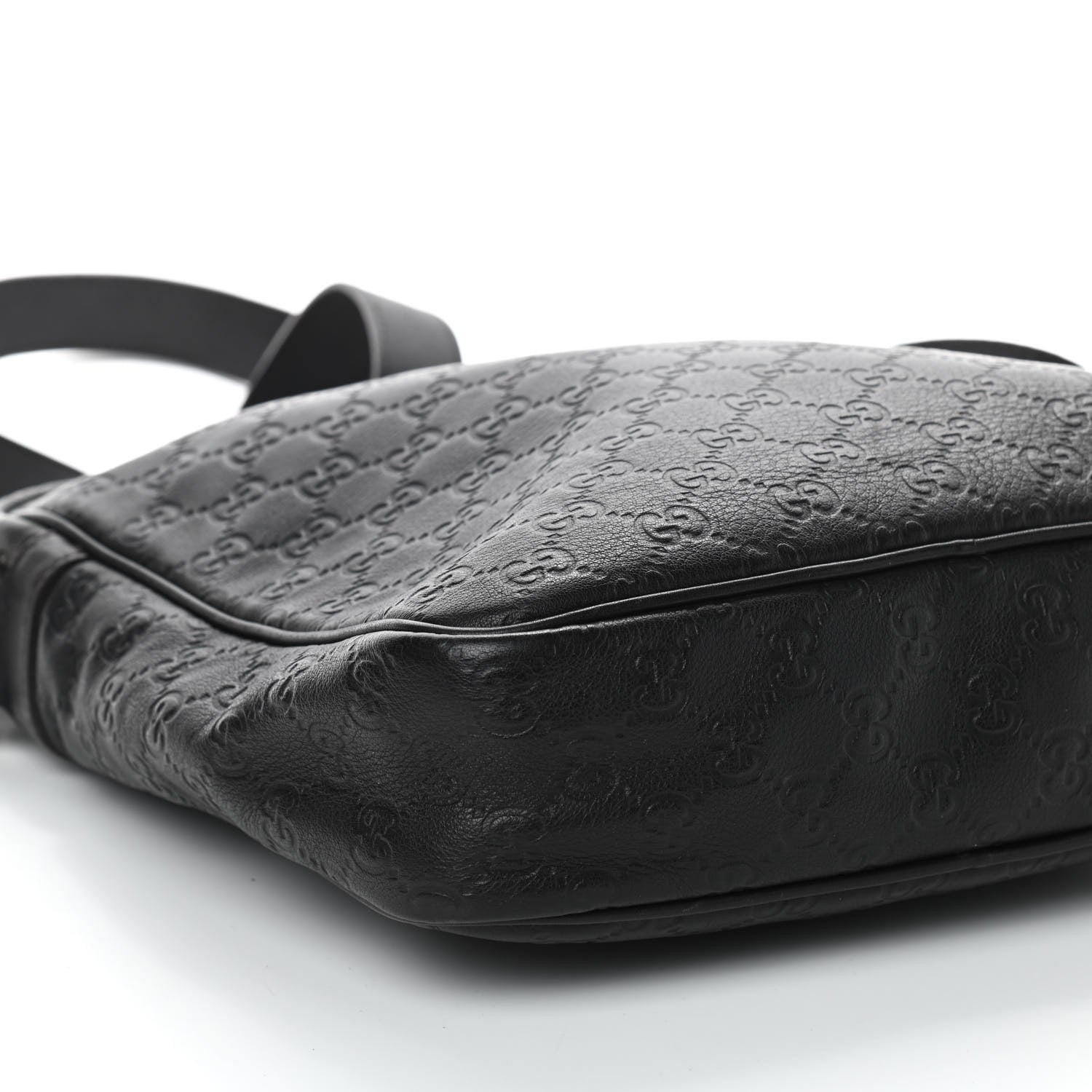 Gucci Guccissima Medium Messenger Black 9 of 10