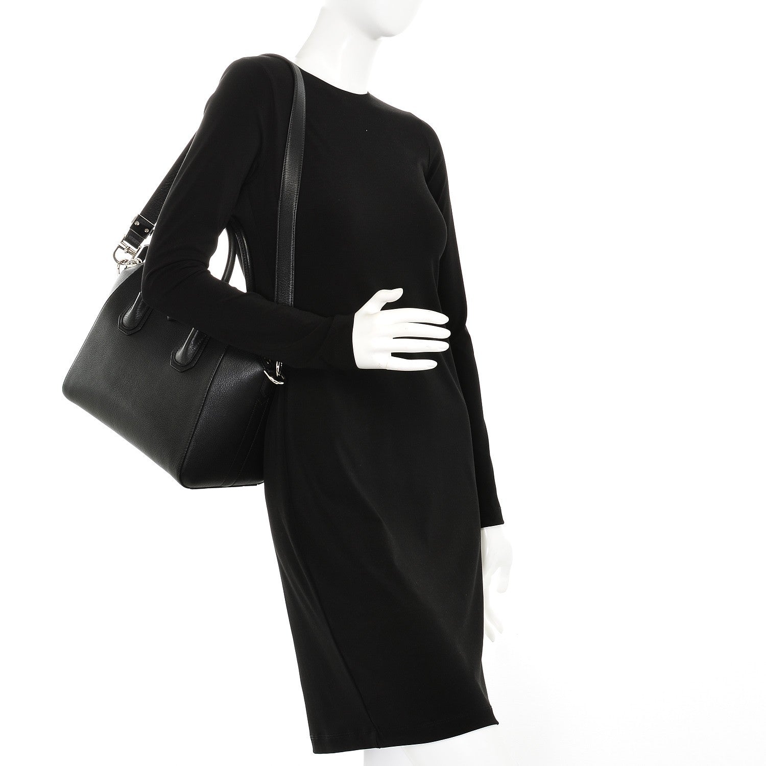 Givenchy Sugar Goatskin Small Antigona Black 2 of 7
