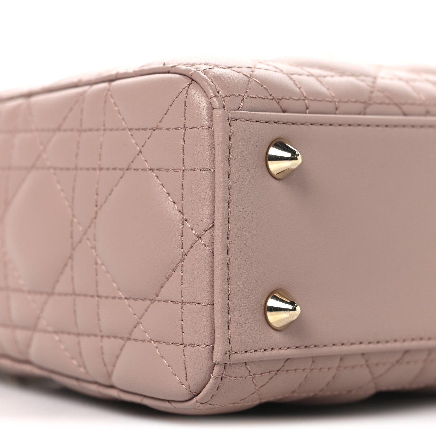 Christian Dior Lambskin Cannage Small My ABC Dior Lady Dior Fard 9 of 10