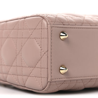 Christian Dior Lambskin Cannage Small My ABC Dior Lady Dior Fard 9 of 10