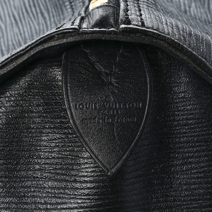 Louis Vuitton Epi Keepall 55 Black 5 of 11