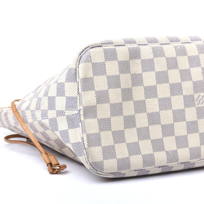 Louis Vuitton Damier Azur Neverfull MM 6 of 14