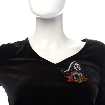Gucci X DISNEY Crystal Beaded Brooch Black 2 of 4