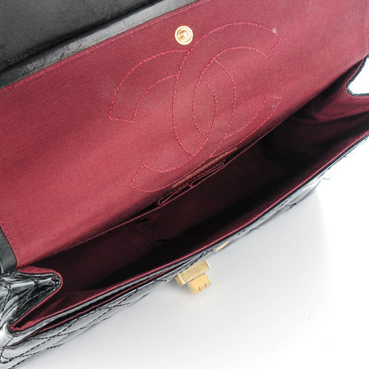 Chanel Patent Quilted 2.55 Reissue 226 Flap Black 5 of 8