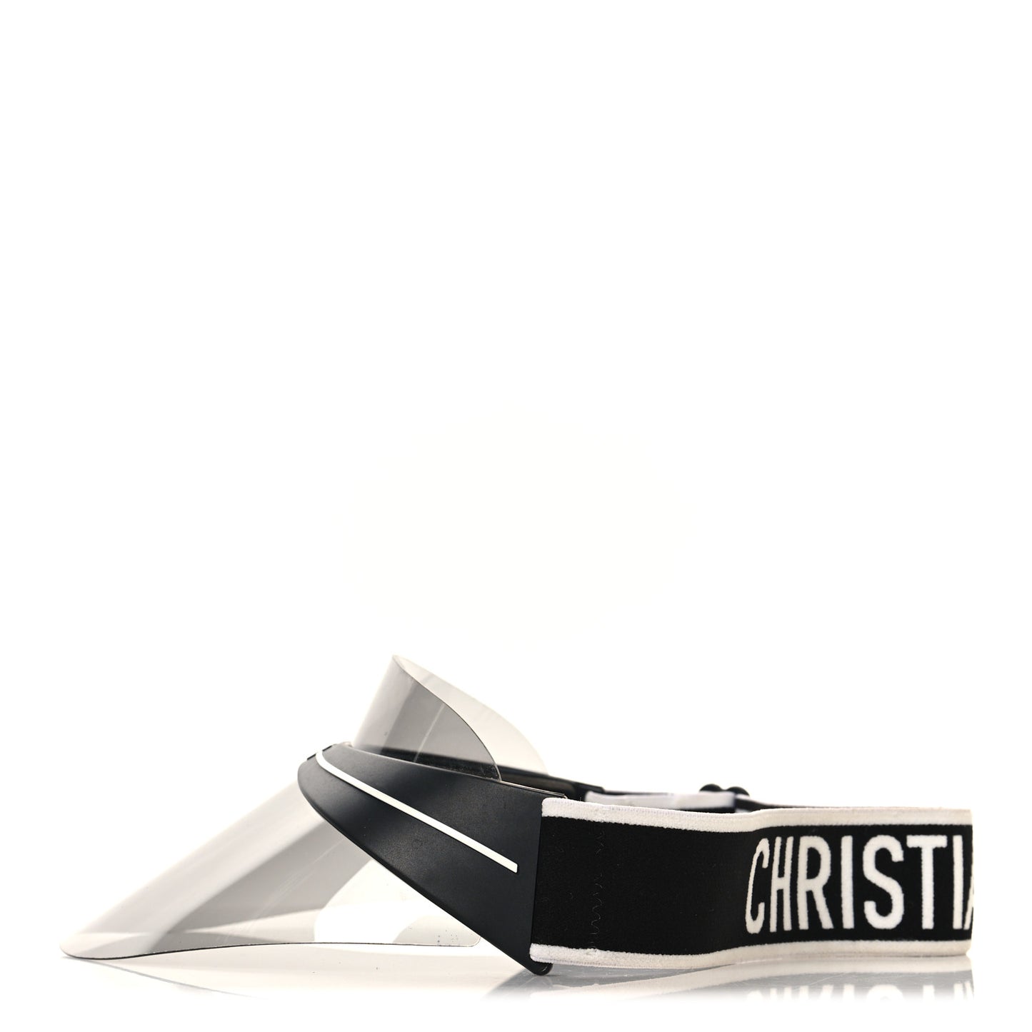 Mirrored DiorClubV1U Sun Visor Black