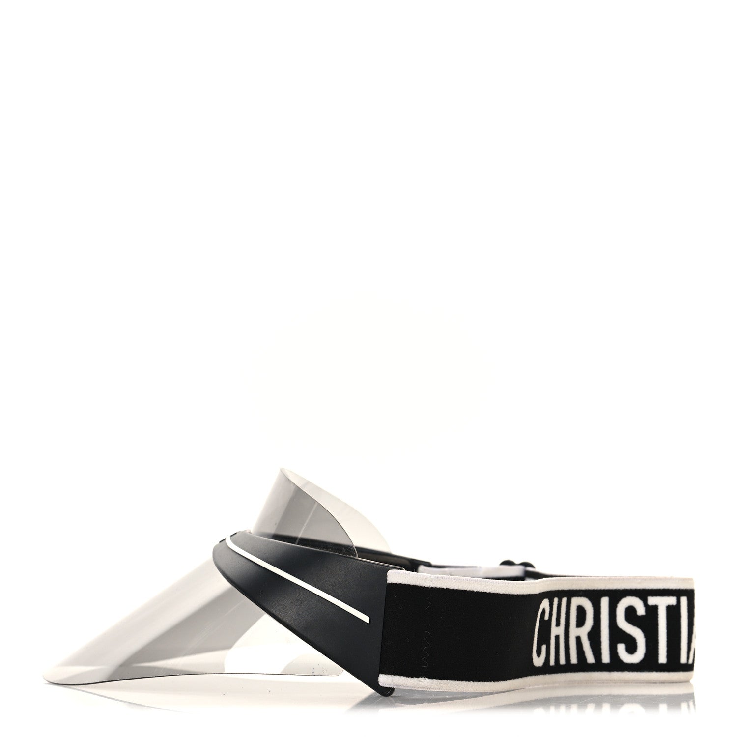 Christian Dior Mirrored DiorClubV1U Sun Visor Black 4 of 9