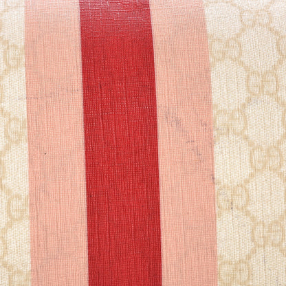 Gucci GG Plus Monogram Web Stripe Medium Joy Boston Pink 9 of 10