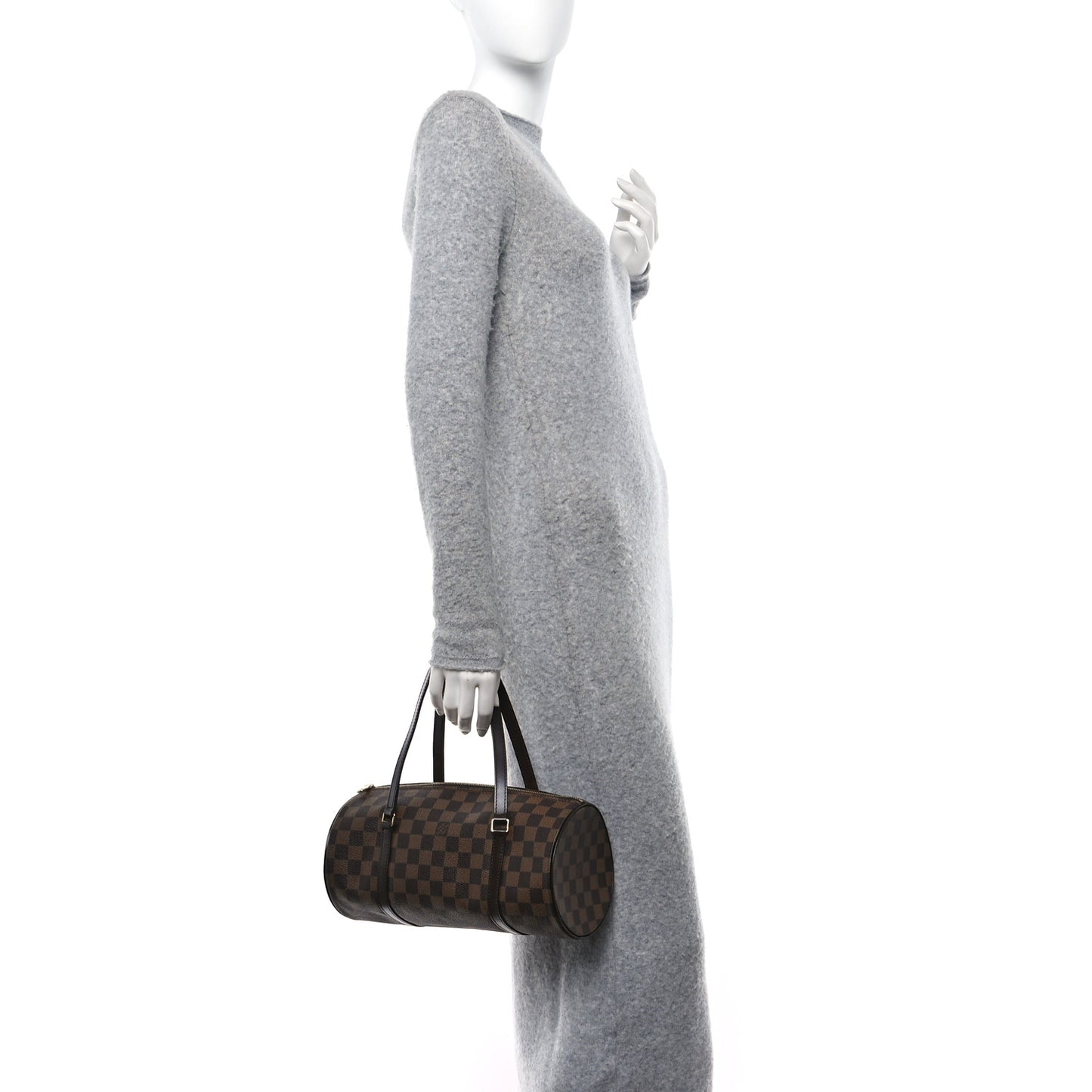 Damier Ebene Papillon 30 With Companion