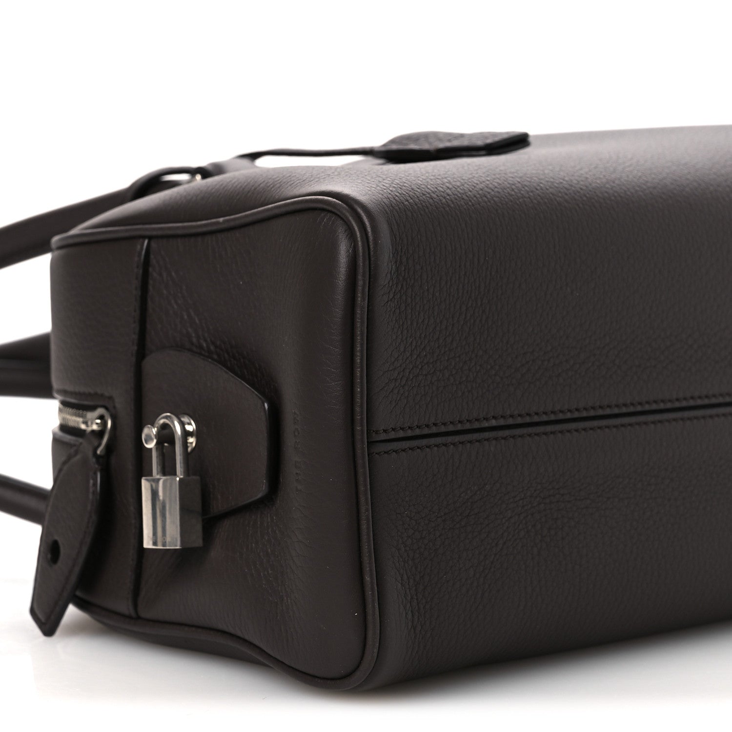 The Row Grained Calfskin EW India Deep Brown 8 of 10