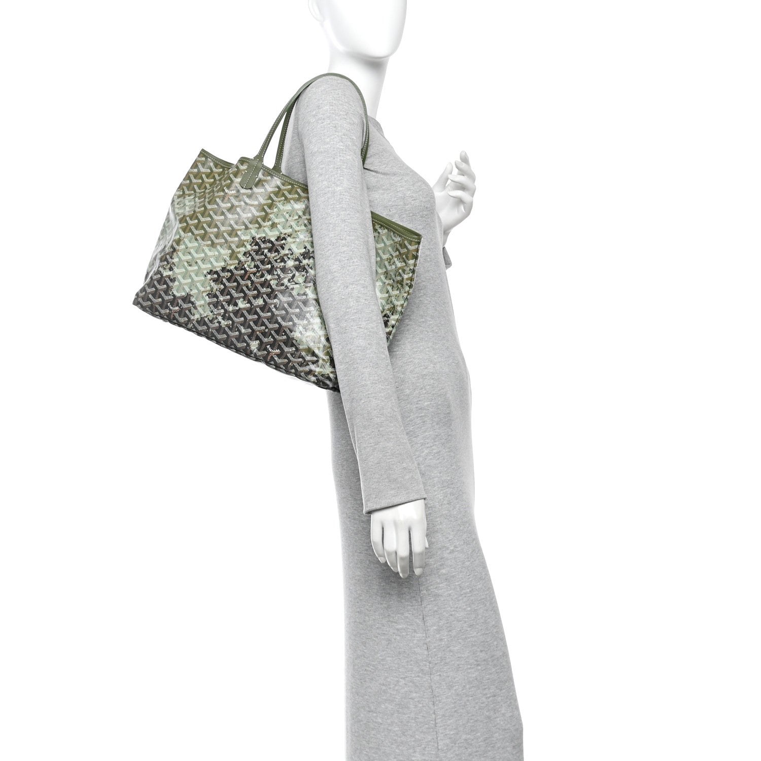 Goyard Goyardine Saint Louis Canopée PM Khaki 2 of 11
