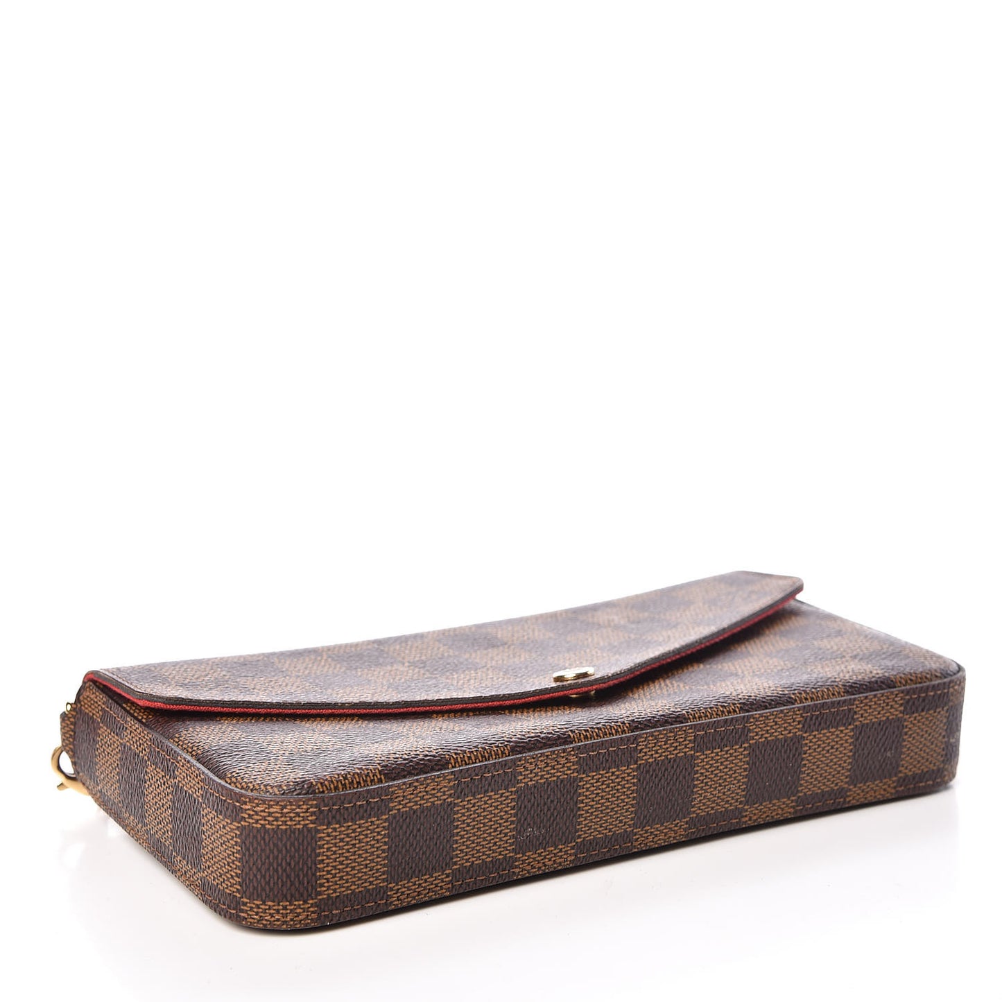 Damier Ebene Pochette Felicie Chain Wallet