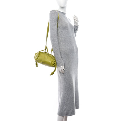 Loewe Shiny Nappa Calfskin Paseo Bag Lime Yellow 2 of 11