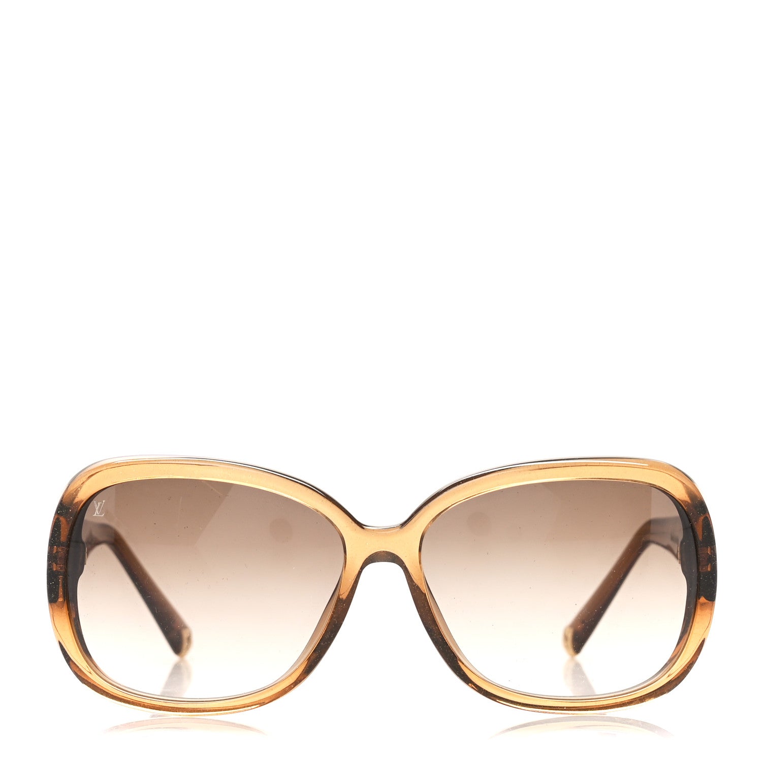 Louis Vuitton Acetate Obsession GM Sunglasses Z0460W Brown Glitter 2 of 8