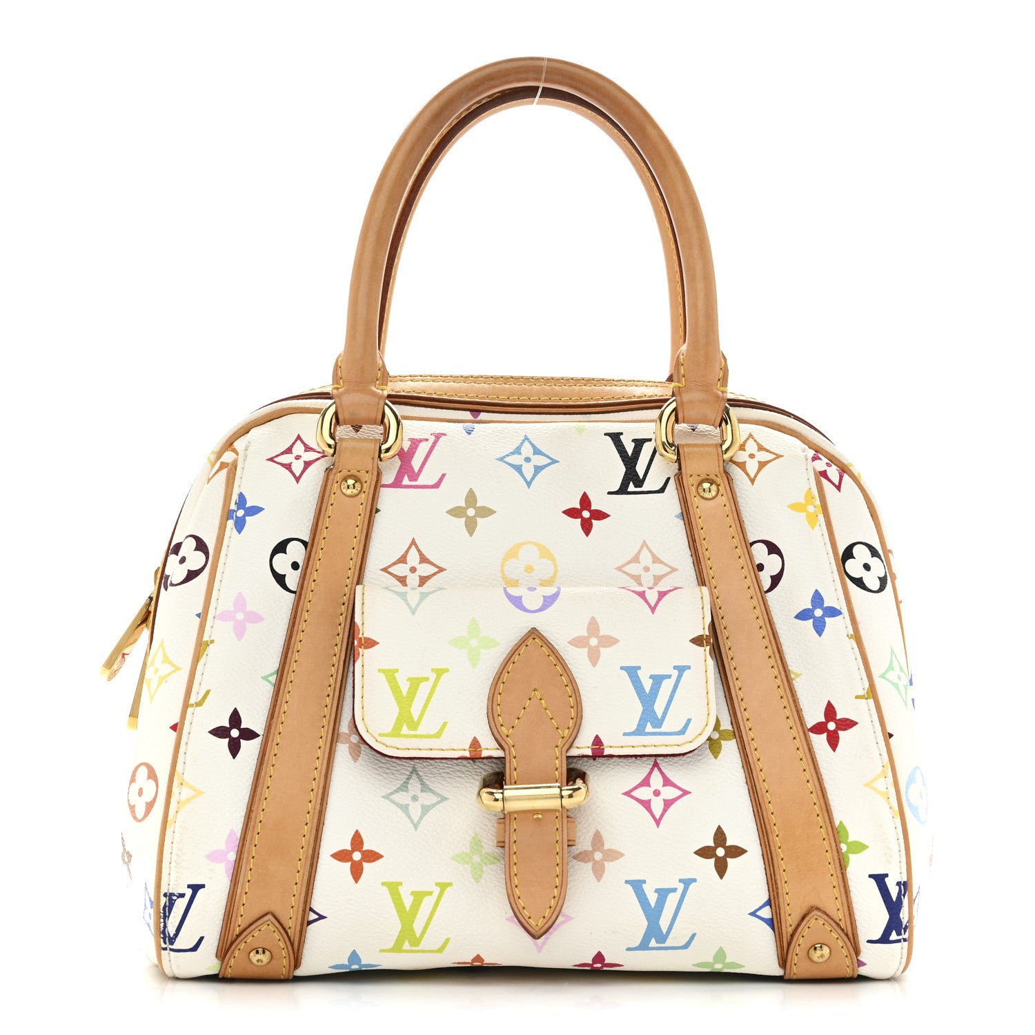 Louis Vuitton Monogram Multicolor Priscilla White 1 of 10