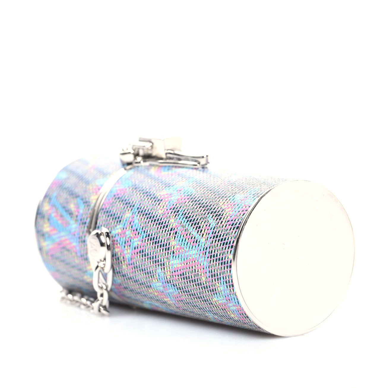 Louis Vuitton Monogram LV Pop Chain Lipstick Case Blue 3 of 9