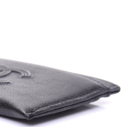 Chanel Calfskin CC Card Holder Black 7 of 9
