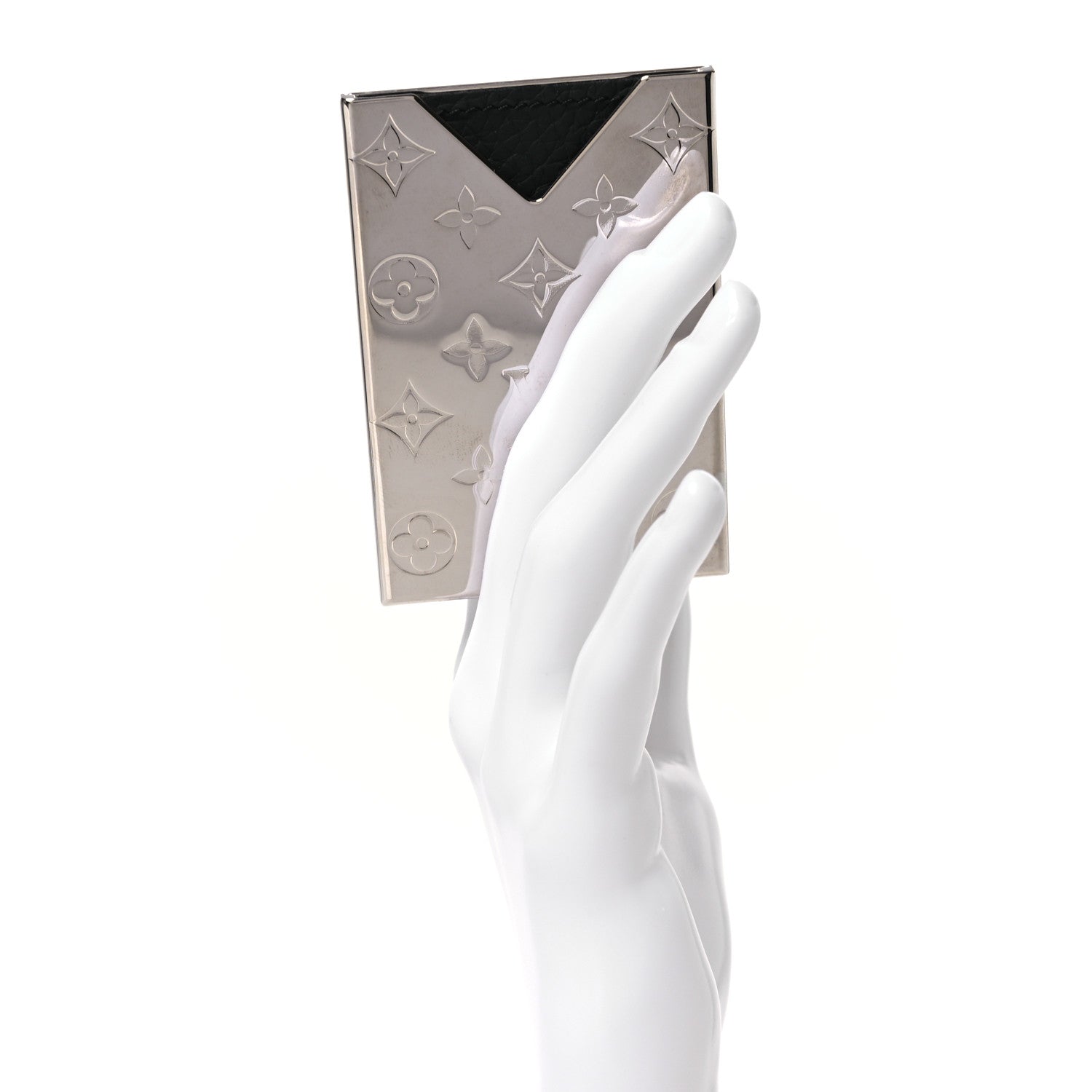 Louis Vuitton Metal Taurillon Monogram Card Holder 2 of 8