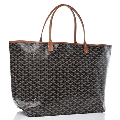 Goyard Goyardine Saint Louis GM Black Gold 4 of 11