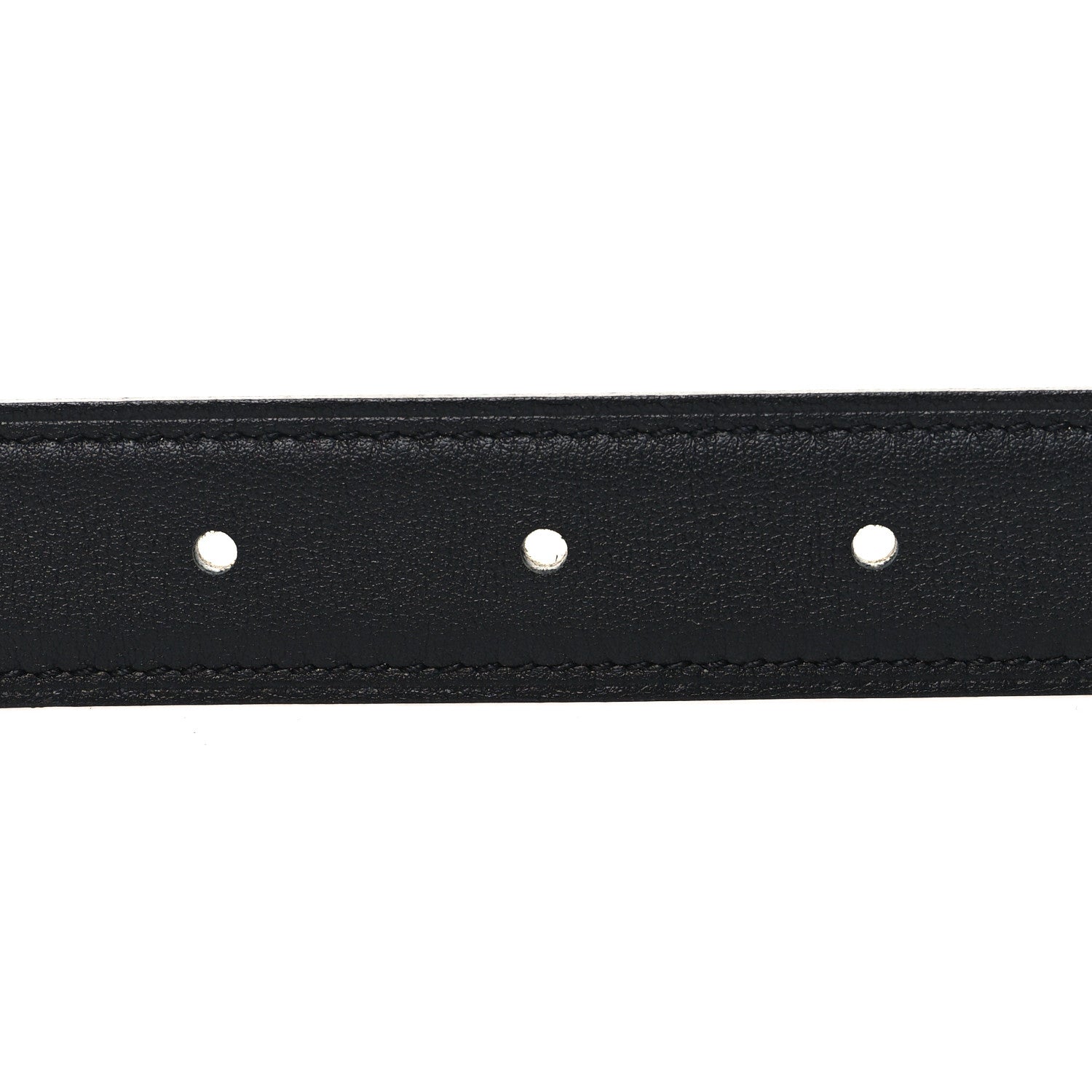 Hermes Swift Epsom Martelee Constance H Belt 75 30 Black Etoupe 4 of 5