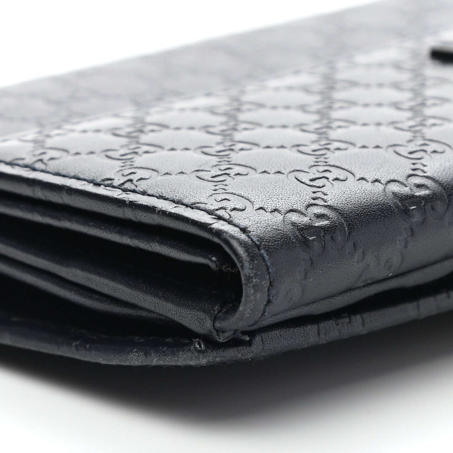 Gucci Microguccissima Continental Flap Wallet Navy 10 of 12