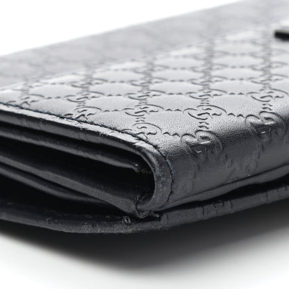 Gucci Microguccissima Continental Flap Wallet Navy 10 of 12