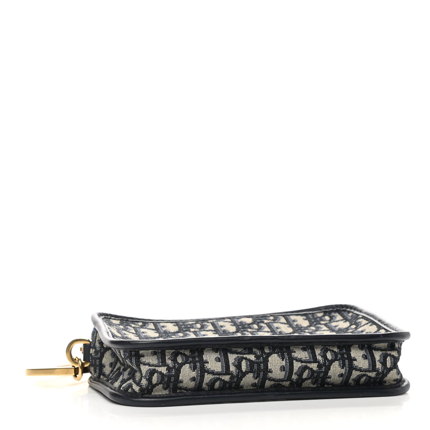 Christian Dior Oblique Diorquake Clutch Blue 4 of 6