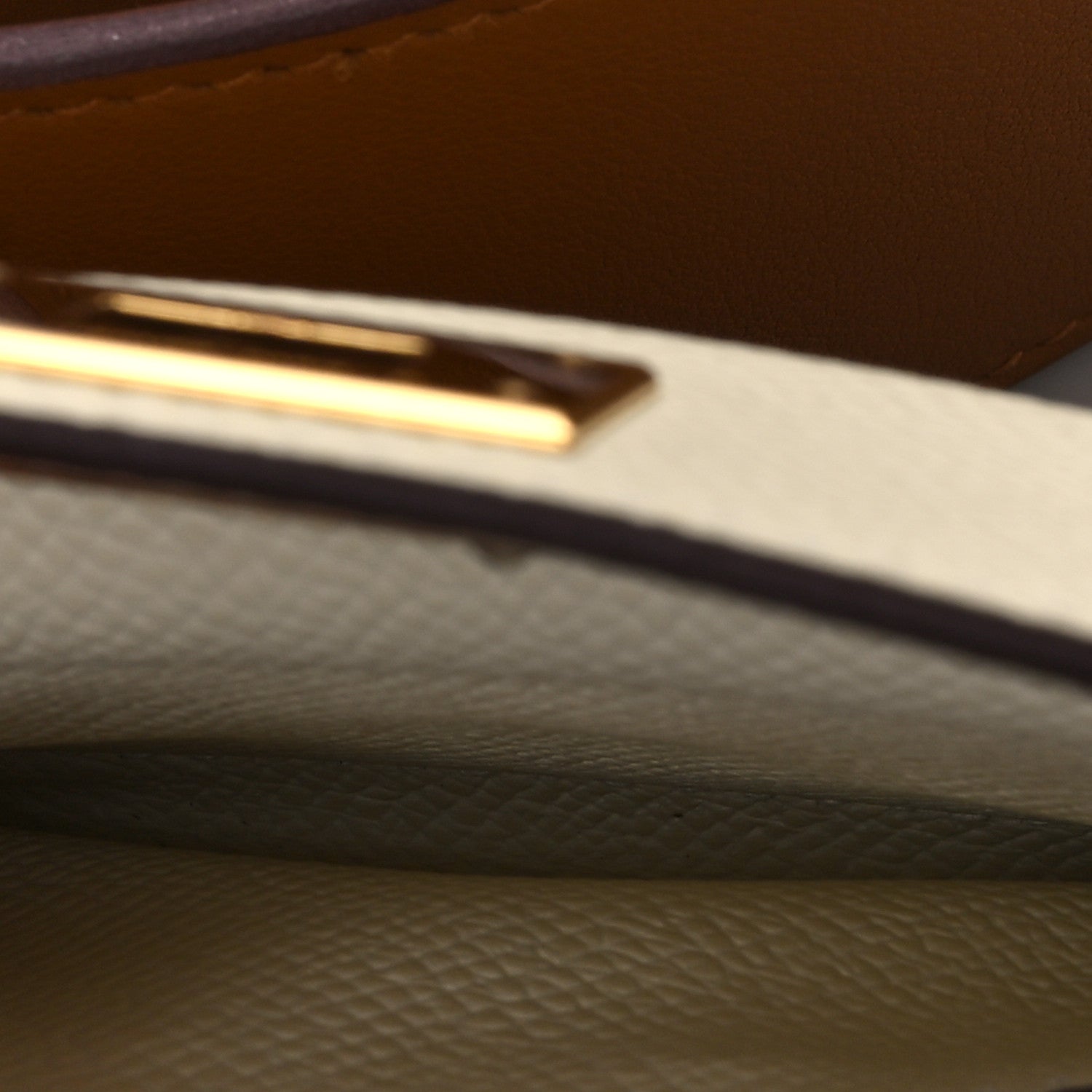 Hermes Swift Epsom Pocket Kelly Shoulder Strap Sesame Craie 6 of 6
