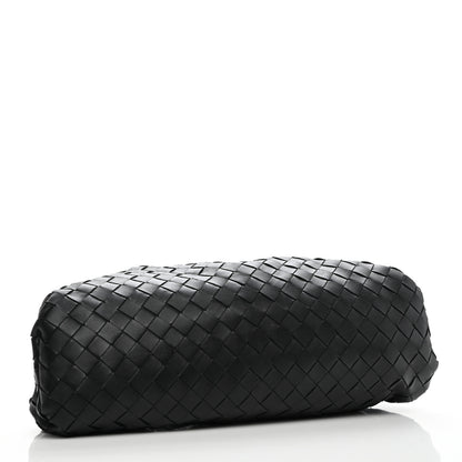 Bottega Veneta Nappa Maxi Intreccio The Pouch Oversized Clutch Black 4 of 10