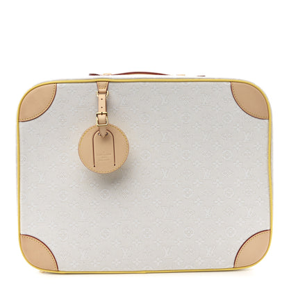 Louis Vuitton Monogram Jacquard Baby Suitcase Beige 1 of 9
