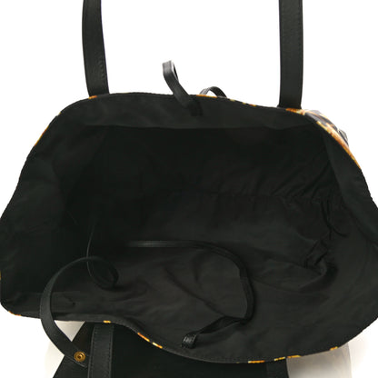 Versace Nylon Baroque Print Tote Black 6 of 10