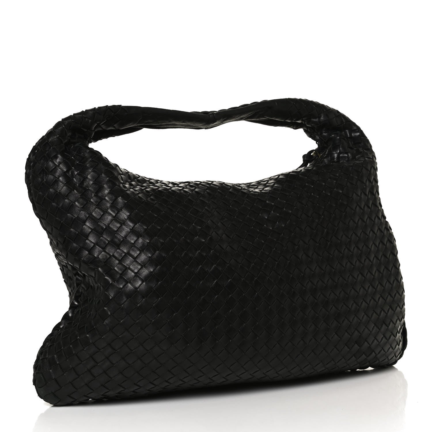 Bottega Veneta Nappa Intrecciato Large Veneta Hobo Black 3 of 14