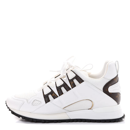 Louis Vuitton Calfskin Monogram Run Away Sneakers 38 White 1 of 8