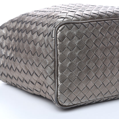 Bottega Veneta Metallic Grosgrain Intrecciato Small Shoulder Bag 8 of 10