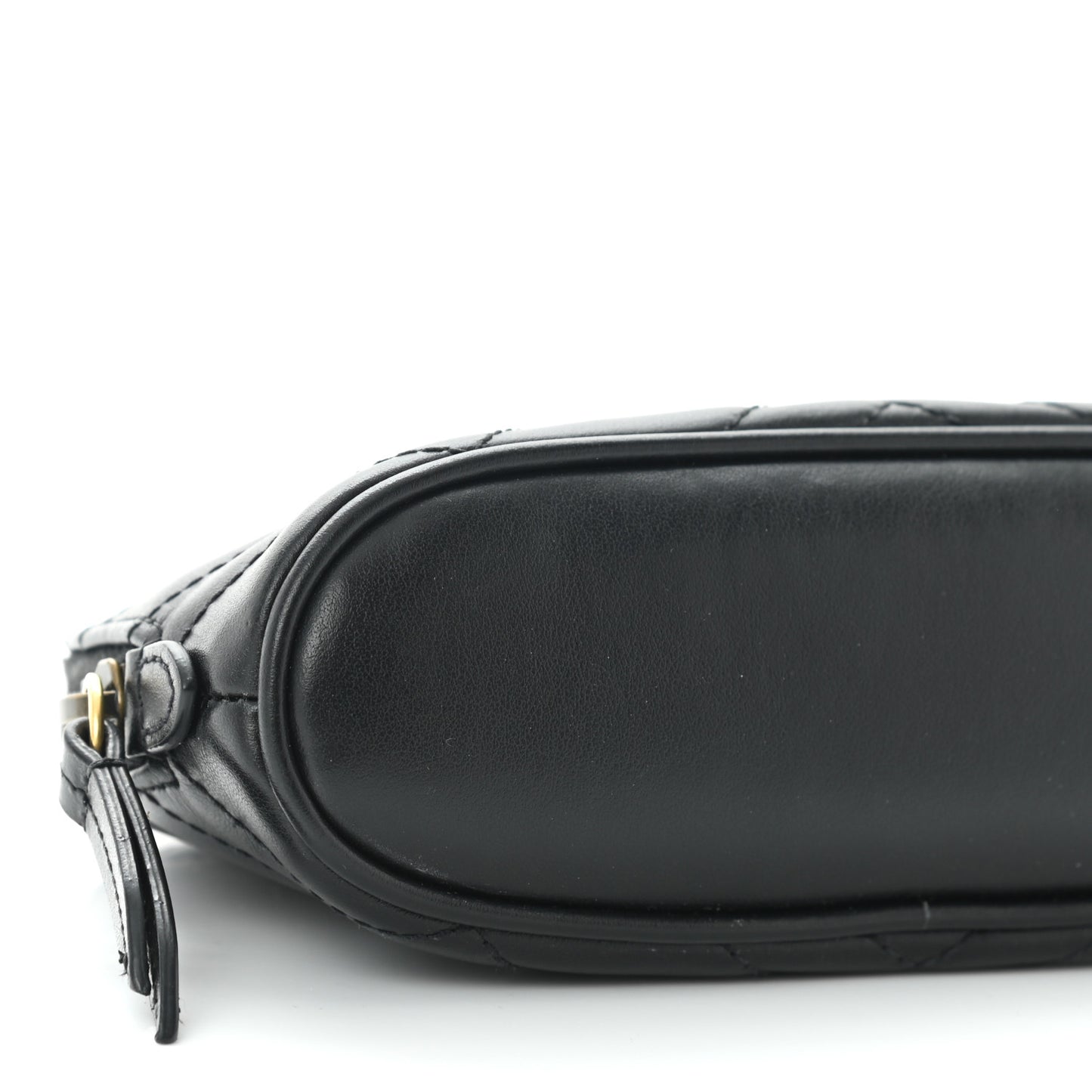 Calfskin Matelasse GG Marmont Pouch Cosmetic Case Black