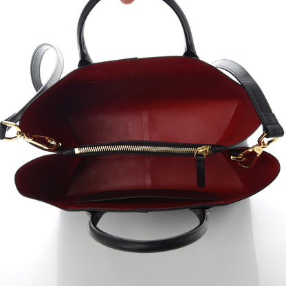 Mansur Gavriel Calfskin Mini Folded Bag Black Flamma 5 of 15