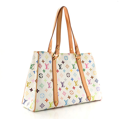 Louis Vuitton Monogram Multicolor Aurelia MM White 3 of 13
