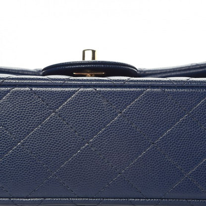Chanel Caviar Quilted Mini Rectangular Flap Navy 14 of 15