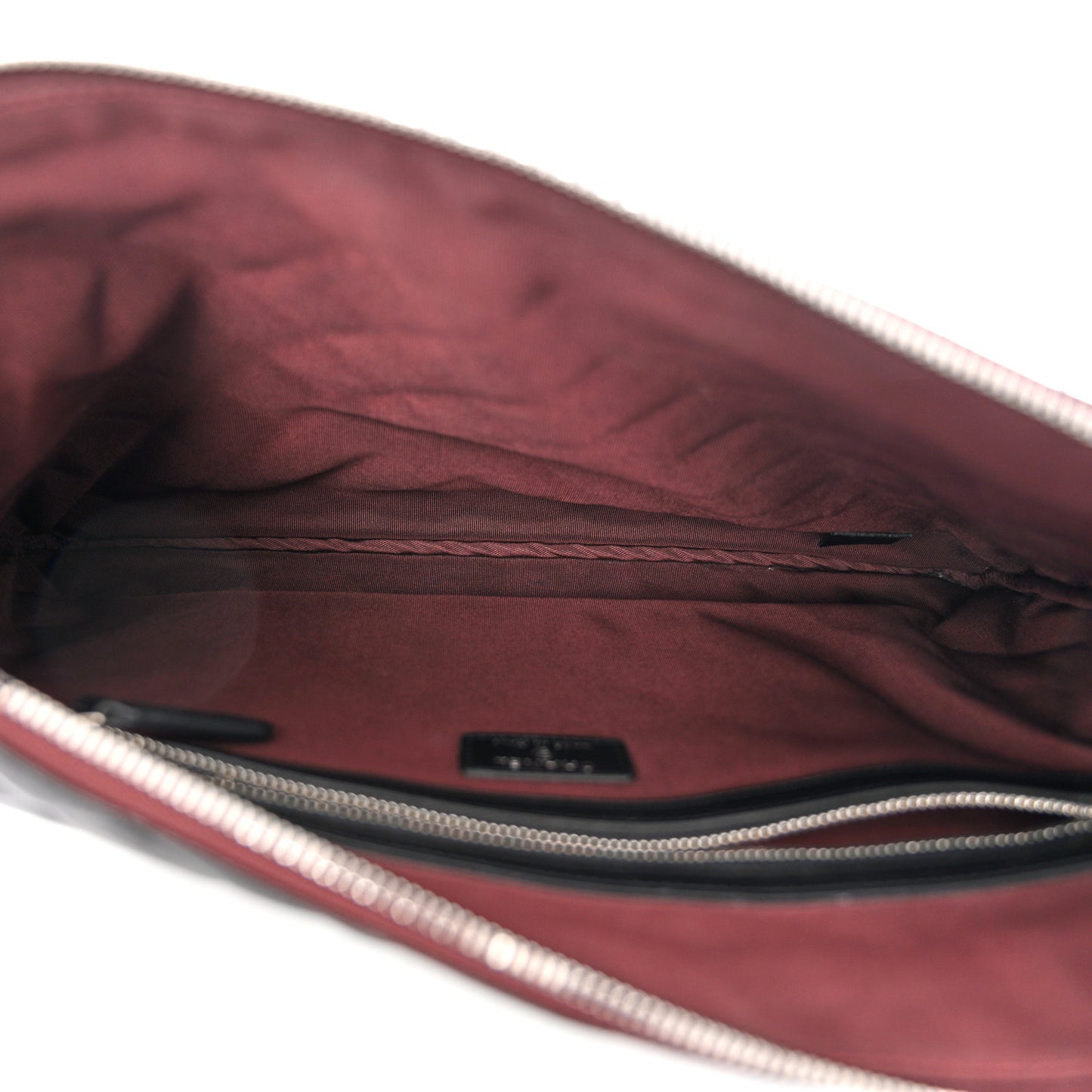 Lambskin Quilted Large Cosmetic Case Black