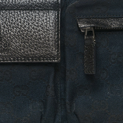 Gucci GG Monogram Double Pocket Belt Bag Black 8 of 12