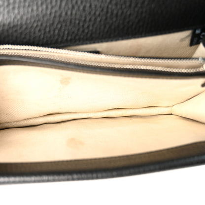 Gucci Pebbled Calfskin Small Dionysus Shoulder Bag Black 5 of 12