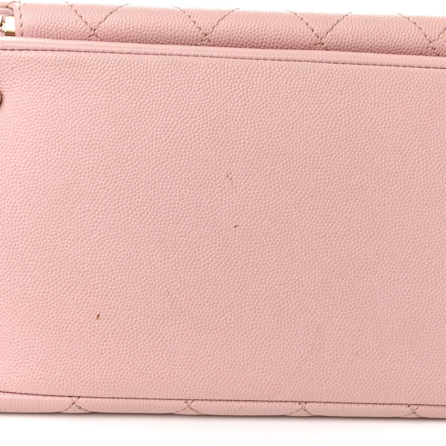 Caviar Quilted Small Business Affinity Shopping Bag Light Pink
