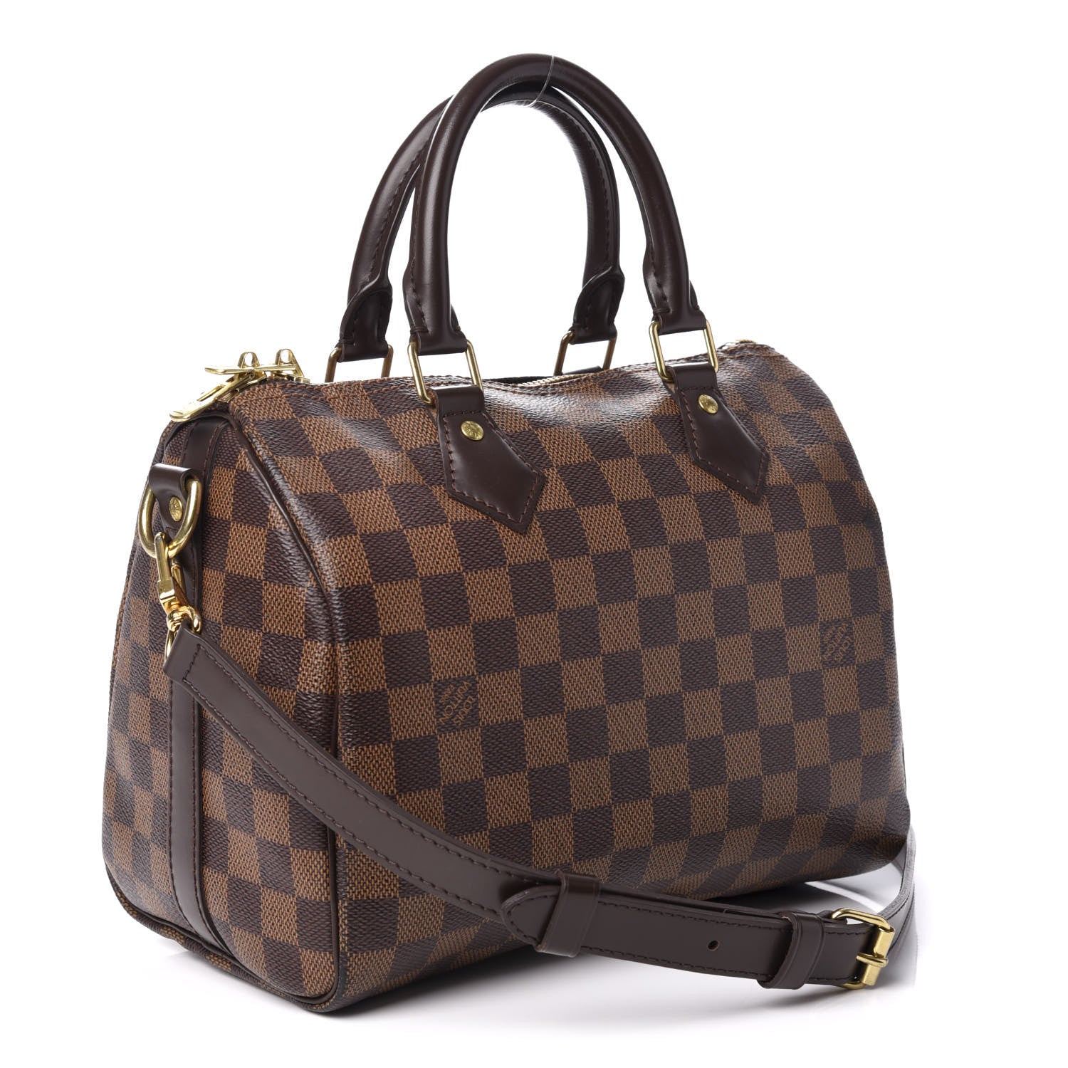 Louis Vuitton Damier Ebene Speedy Bandouliere 25 4 of 10