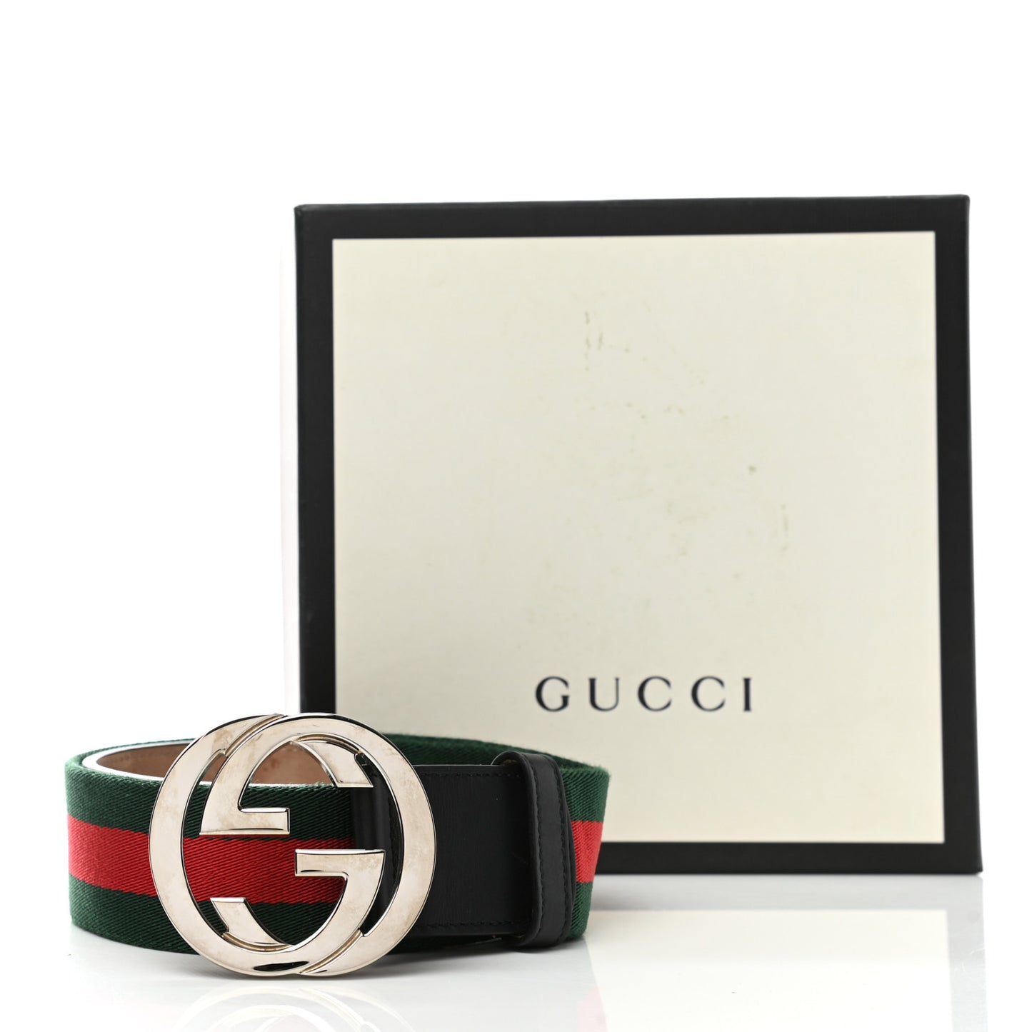 Canvas Web Interlocking G Belt 70 28 Black