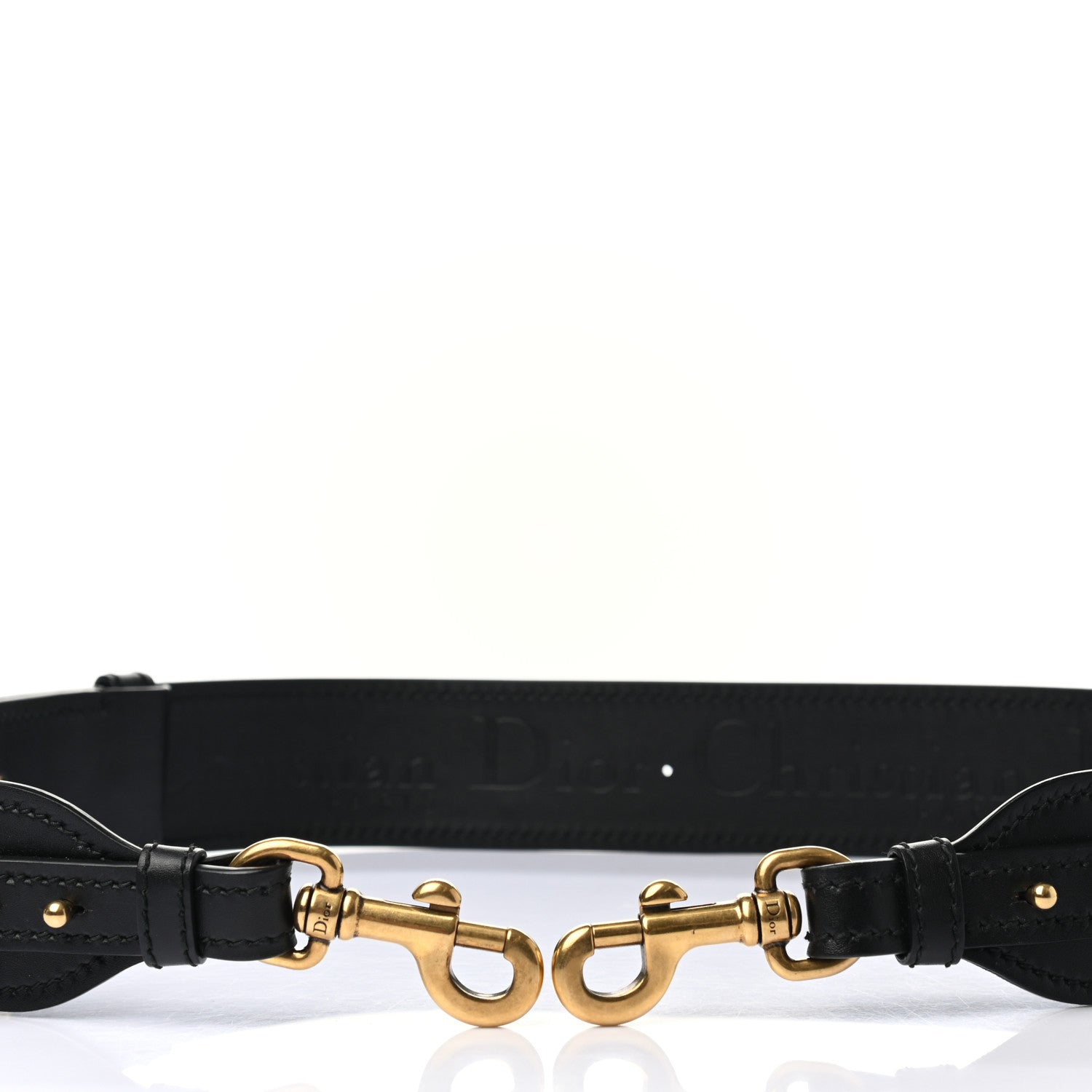 Christian Dior Calfskin Studded J’Adior Shoulder Strap Black 5 of 6
