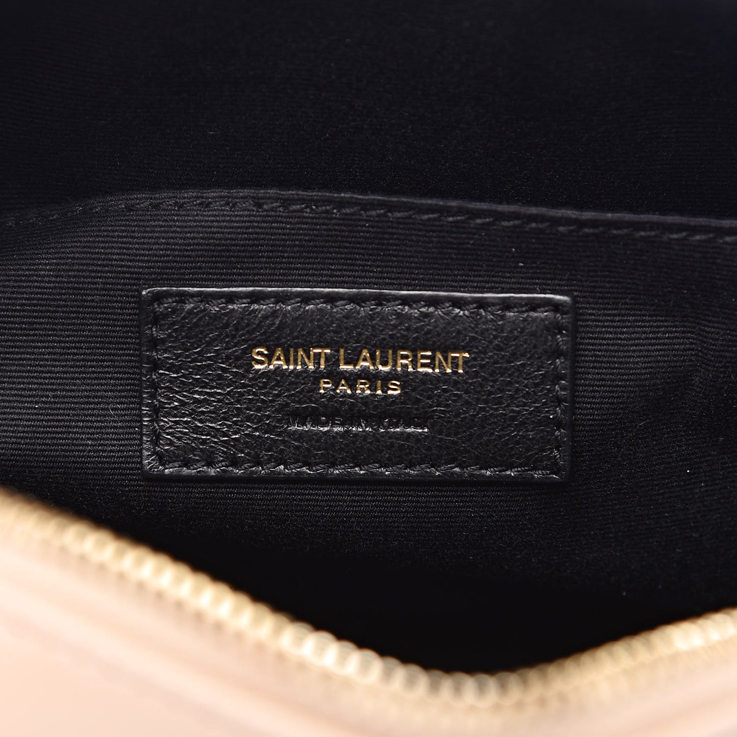 Calfskin Matelasse Monogram Lou Camera Bag Nude Powder